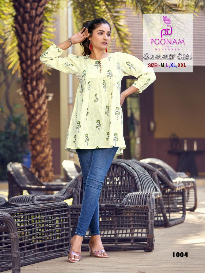 Summer Cool By Poonam Western Ladies Top Catalog